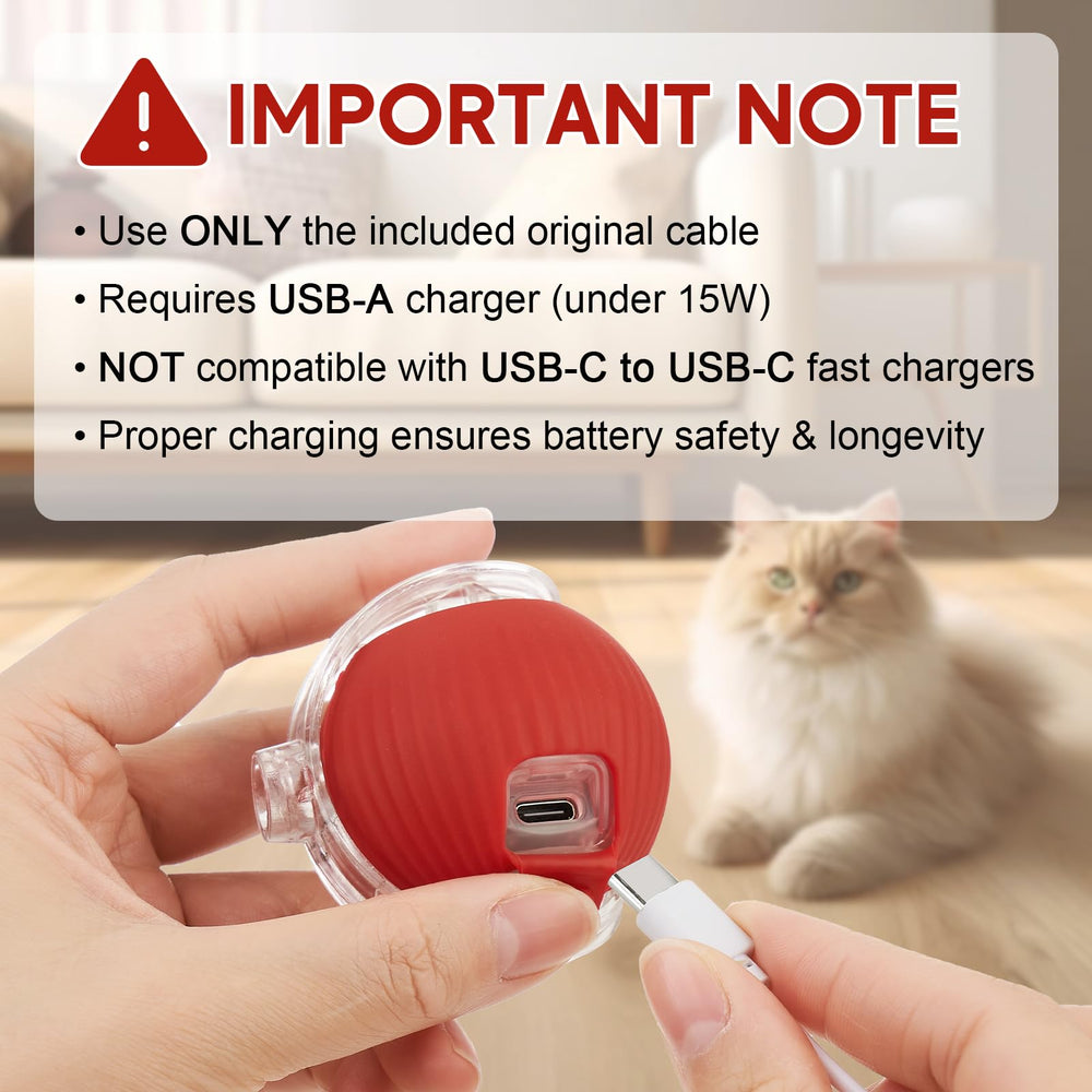 SUPVOL toy blue mode active for energetic dogs and cats