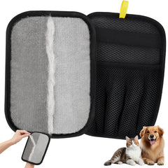 SUPVOL two-pack pet hair removal gloves for quick home cleanup