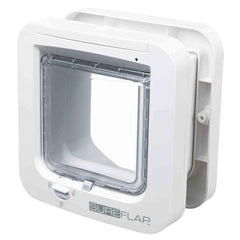 SureFlap microchip cat door battery indicator signals power status and readiness.