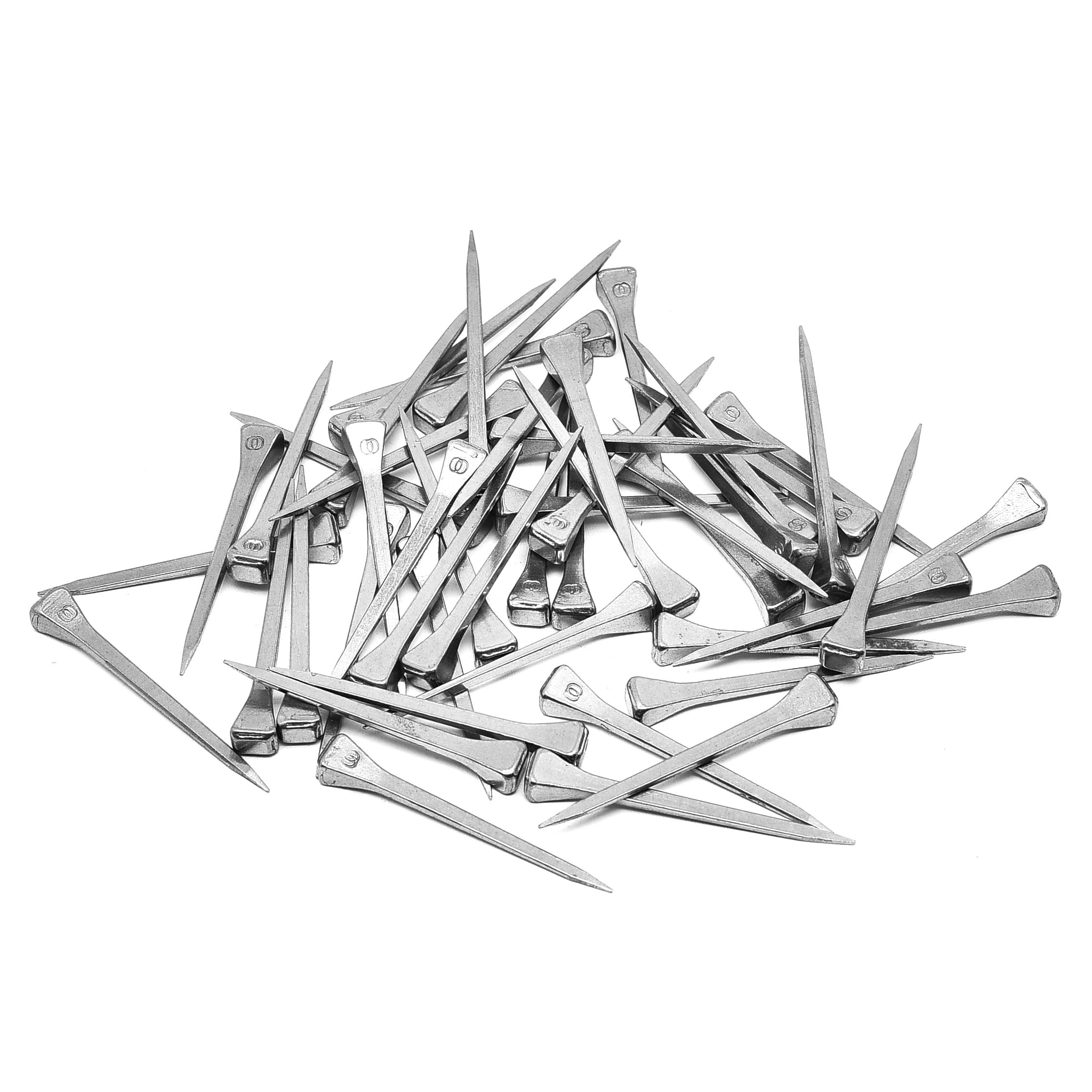 Surf turtle low-carbon steel nails with silver finish