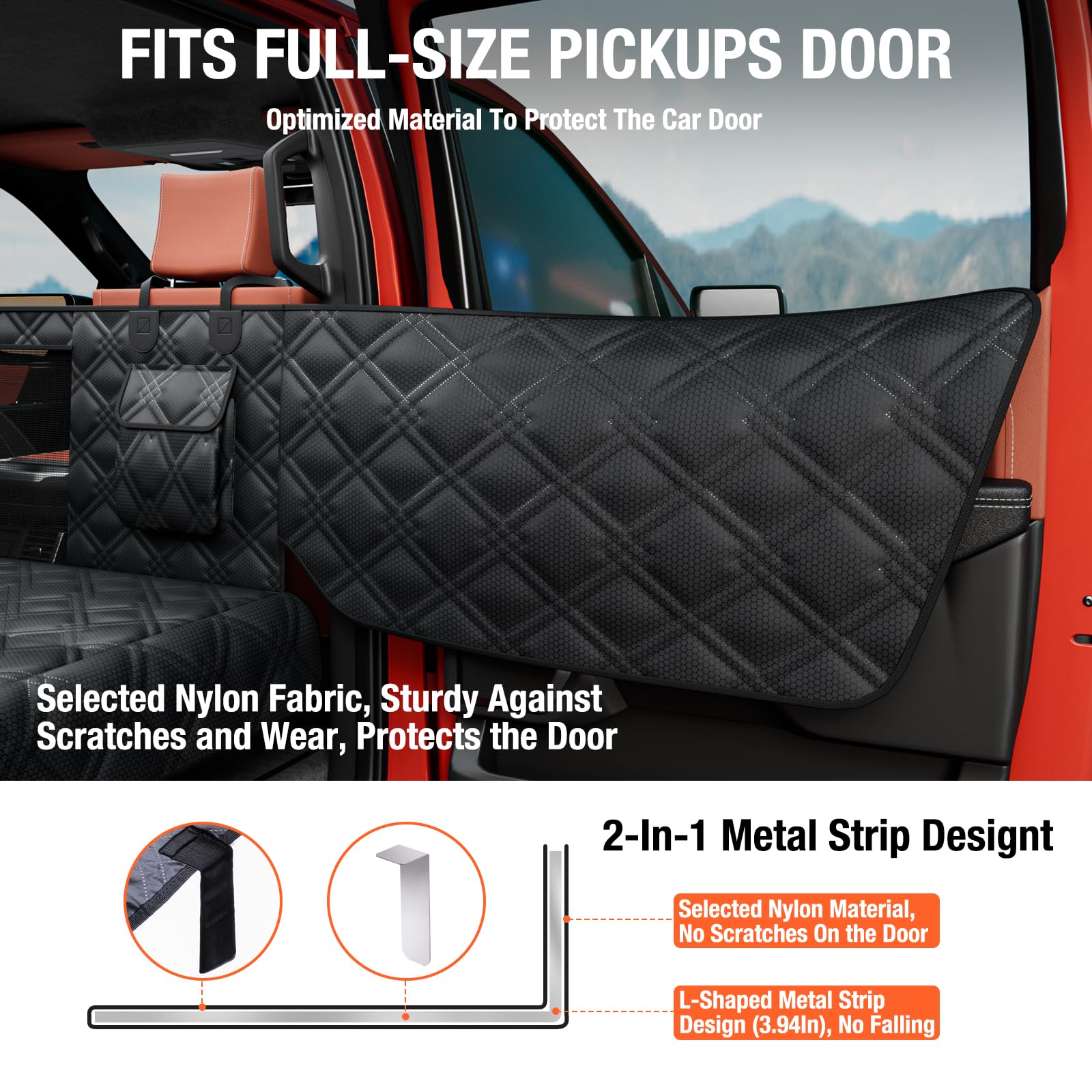 Surfcabin 58x29-inch cover fits full-size pickups while protecting interior surfaces.