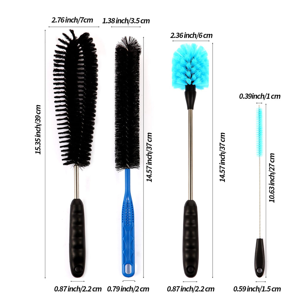 Suseg brushes for acrylic tanks demonstrating compatibility with delicate walls