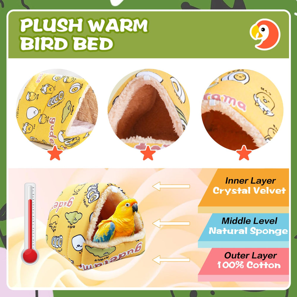 SUSOO dual hooks allow versatile hanging or bottom placement in cages.