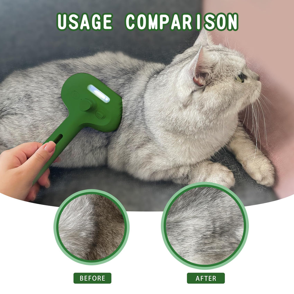 Susu & Wuwu soft bristles provide gentle grooming for pets