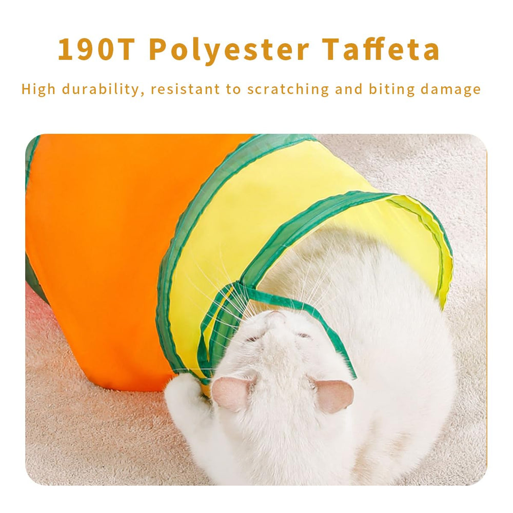 SUSWIM Cat Tunnel foldable design enables easy carry and compact storage.