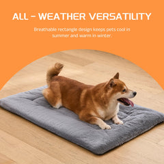 SUVAMJAM all-season dog bed breathable surface ideal for hot summers and cool winters