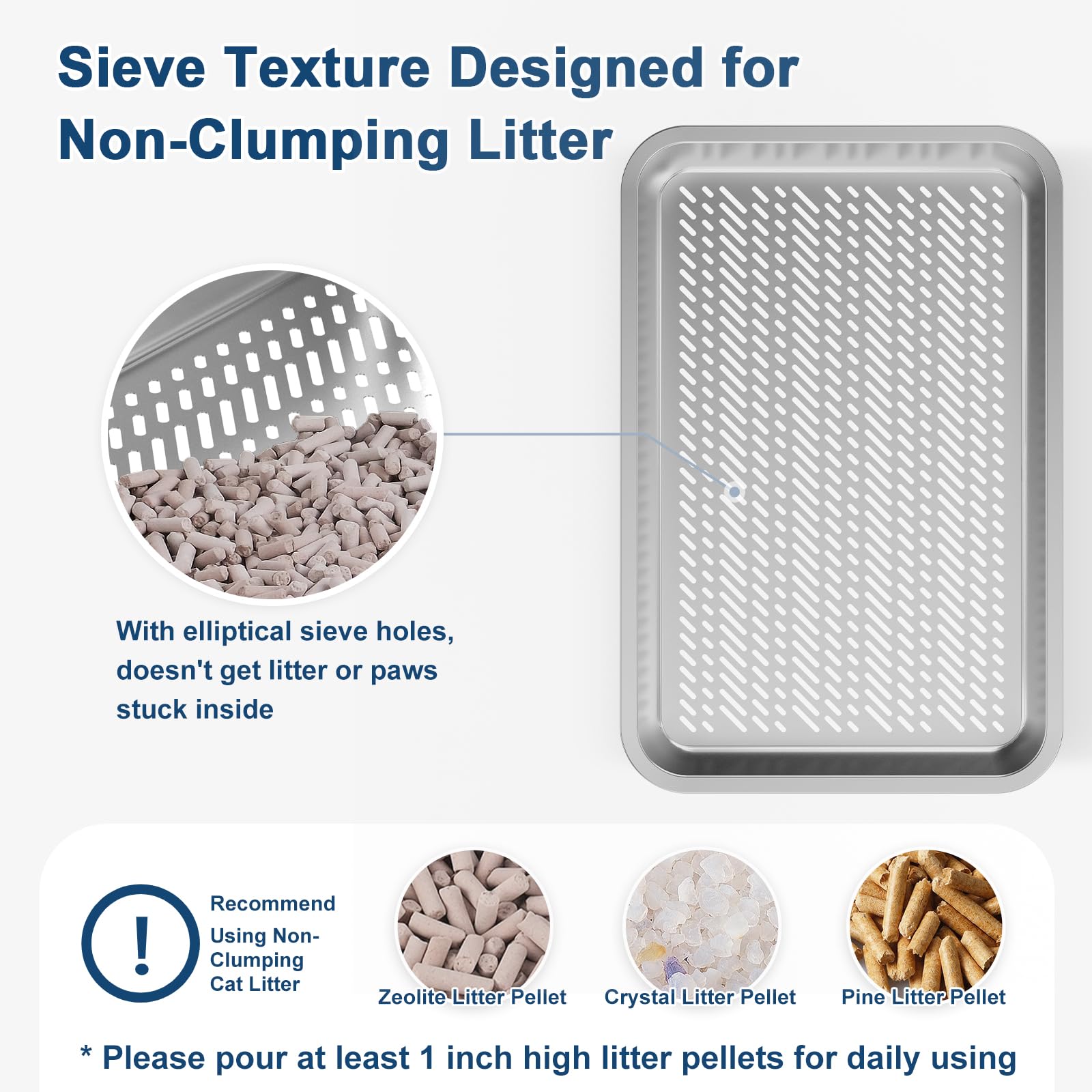 Suzzipaws 6-inch high-sided enclosure minimizes litter splash