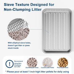 Suzzipaws 6-inch high-sided enclosure minimizes litter splash