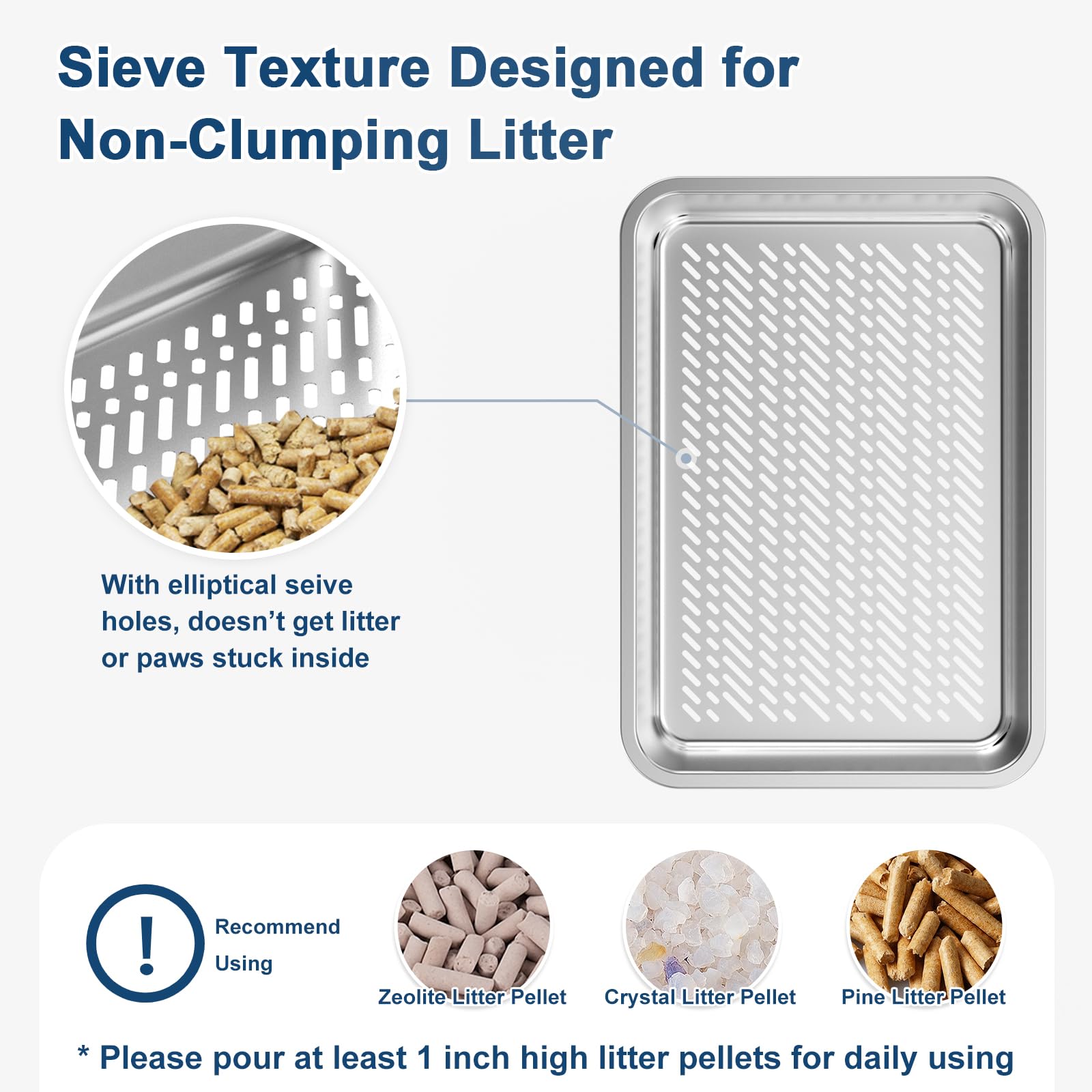 Suzzipaws pine-pellets-litter-filter highlights urine separation and reduced tracking