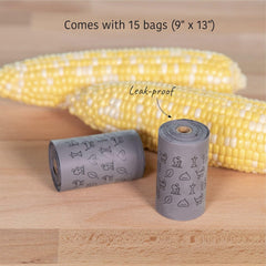 SVD.PET compostable waste bags 11x14 demonstrate eco-friendly option