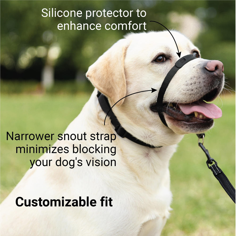 SVD.PET headcollar snout loop fit shows quick length adjustment.