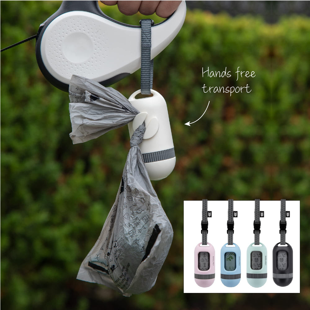 SVD.PET dog poop bag dispenser compact design fits bags