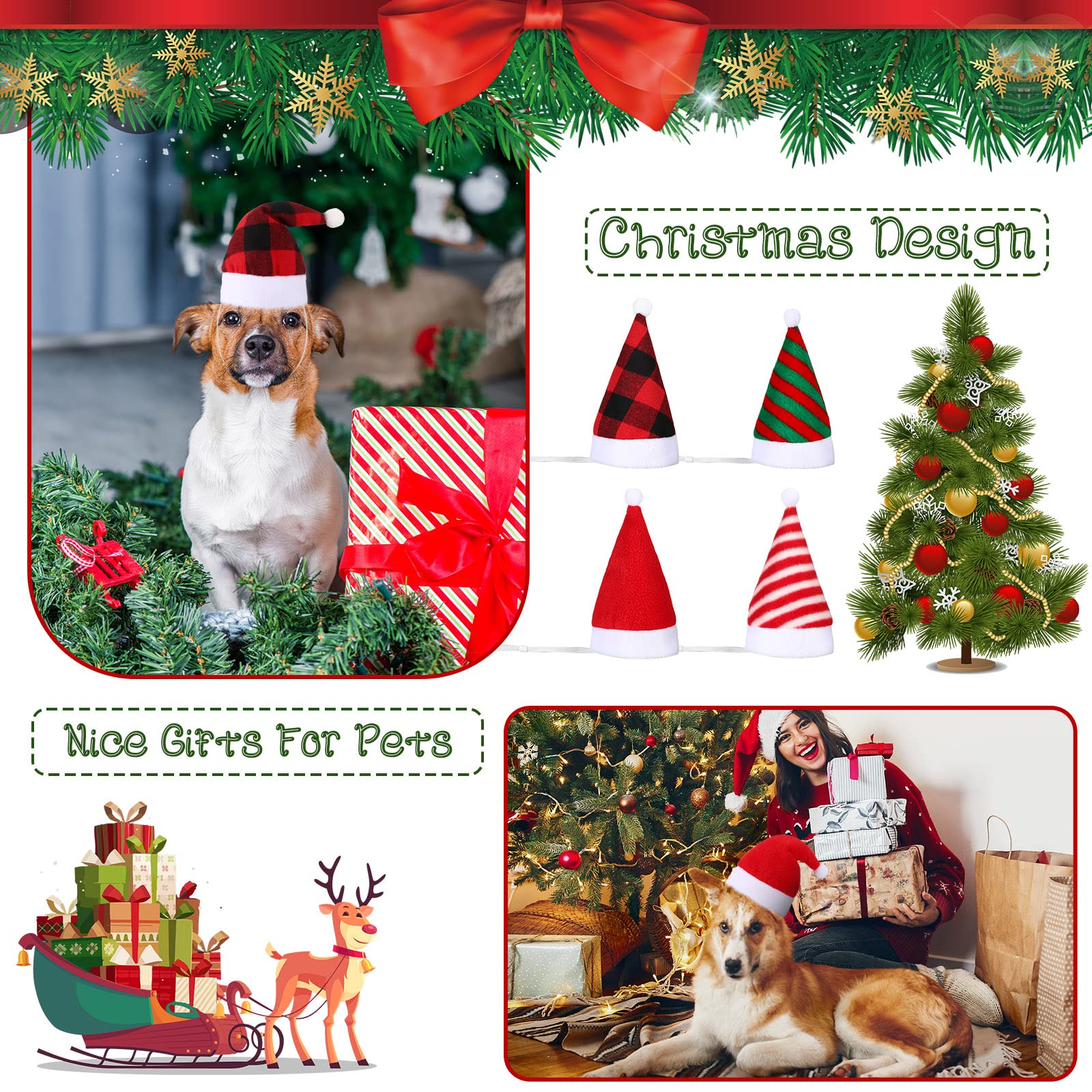 Svee plaid red-black hat offering bold Christmas style