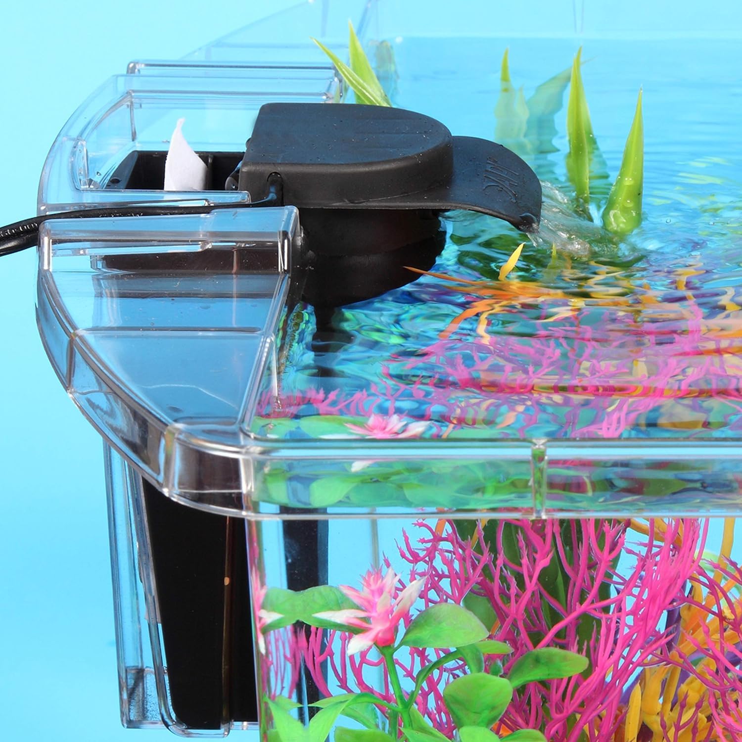SW PRODUCTS Koller small cartridge compatibility with 3–10 gallon aquariums.