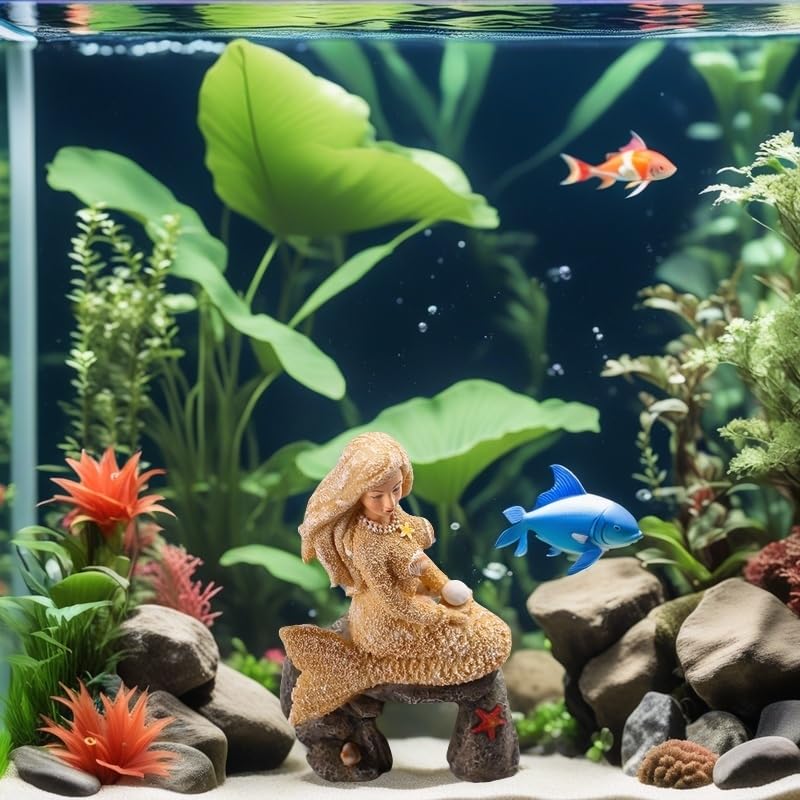 SwandTanpand mermaid room decor adds fantasy charm to a living space