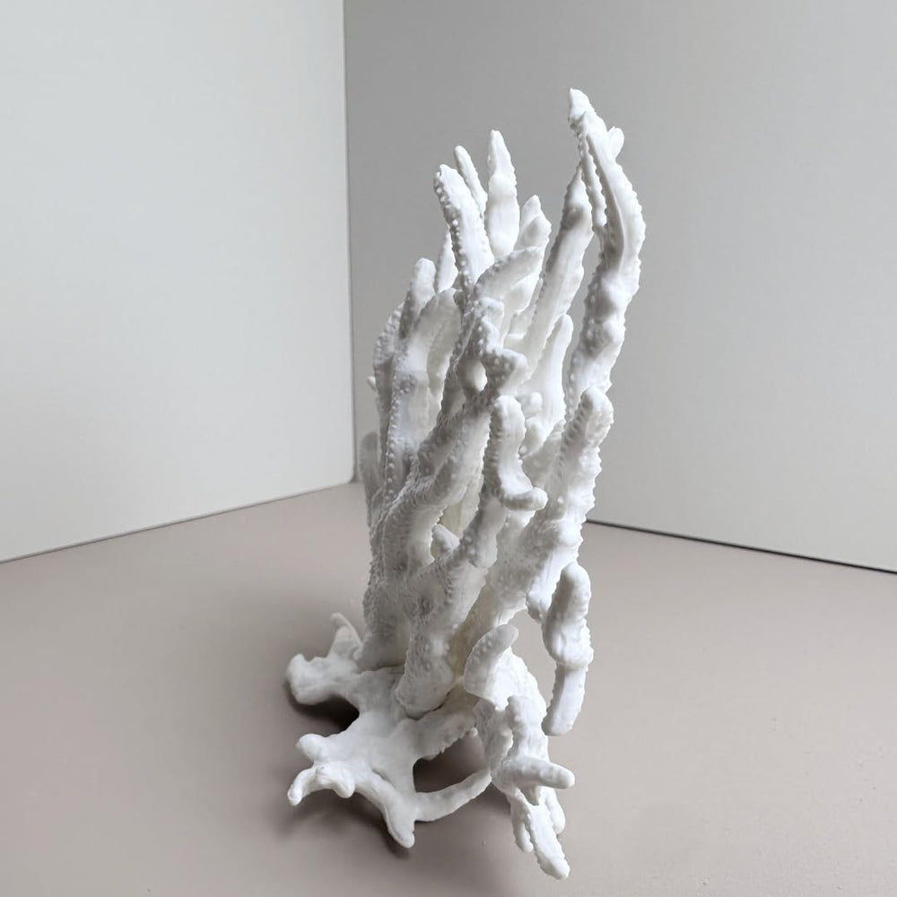 SwandTanpand resin aquarium decor in white emphasizes durable, long-lasting appeal.