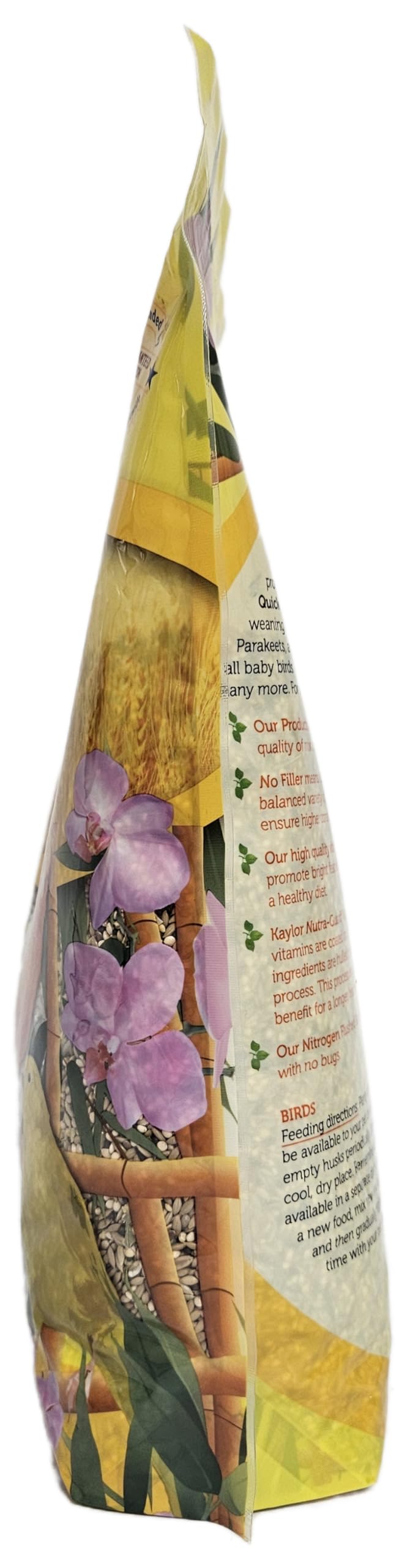 Sweet Harvest 4lb bag ready for storage and regular feeding.