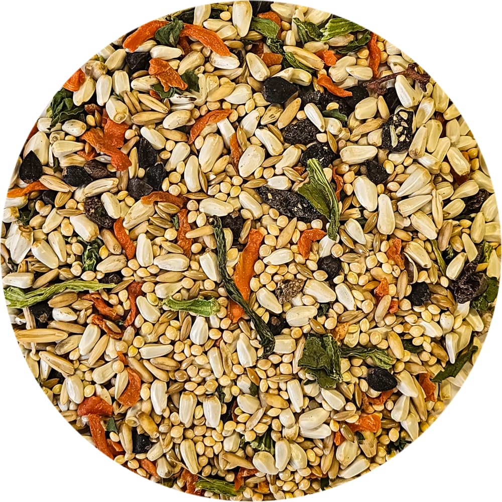 Sweet Harvest 4lb bag illustrates bulk feeding convenience for busy owners.