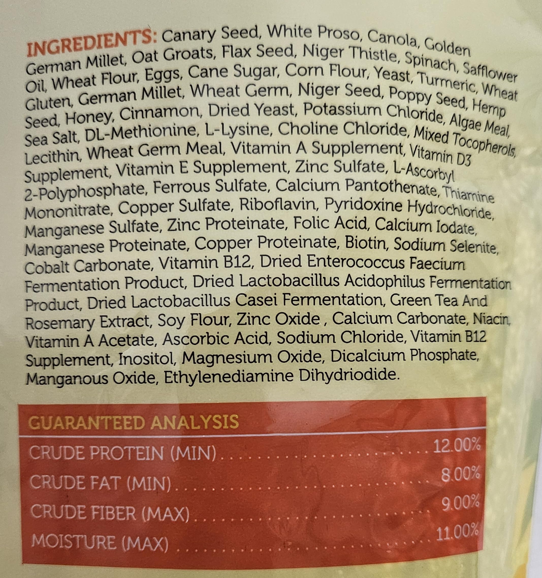 Sweet Harvest natural colors from ingredients without artificial dyes.