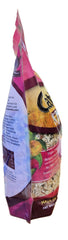 Sweet Harvest no-sunflower-seeds packaging highlights allergy-friendly, customizable nutrition for cockatiels.