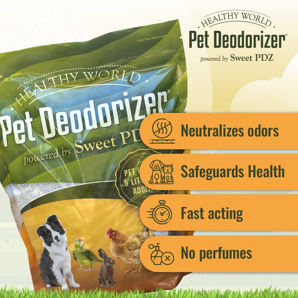 Sweet PDZ Healthy World compost-garden-use highlights nutrient-rich soil amendment.
