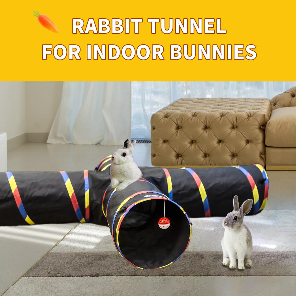 SweetBin cat tunnel collapsible design makes storage quick and easy.