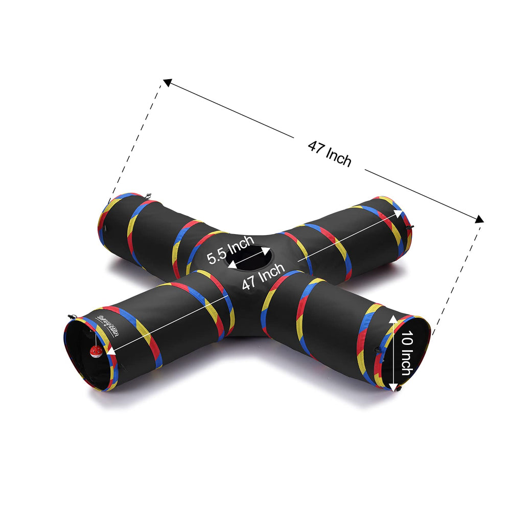 SweetBin fully enclosed steel frame protects pets during play.