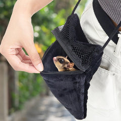 Sweetude bonding pouch interior view demonstrates safe zipper and window visibility.