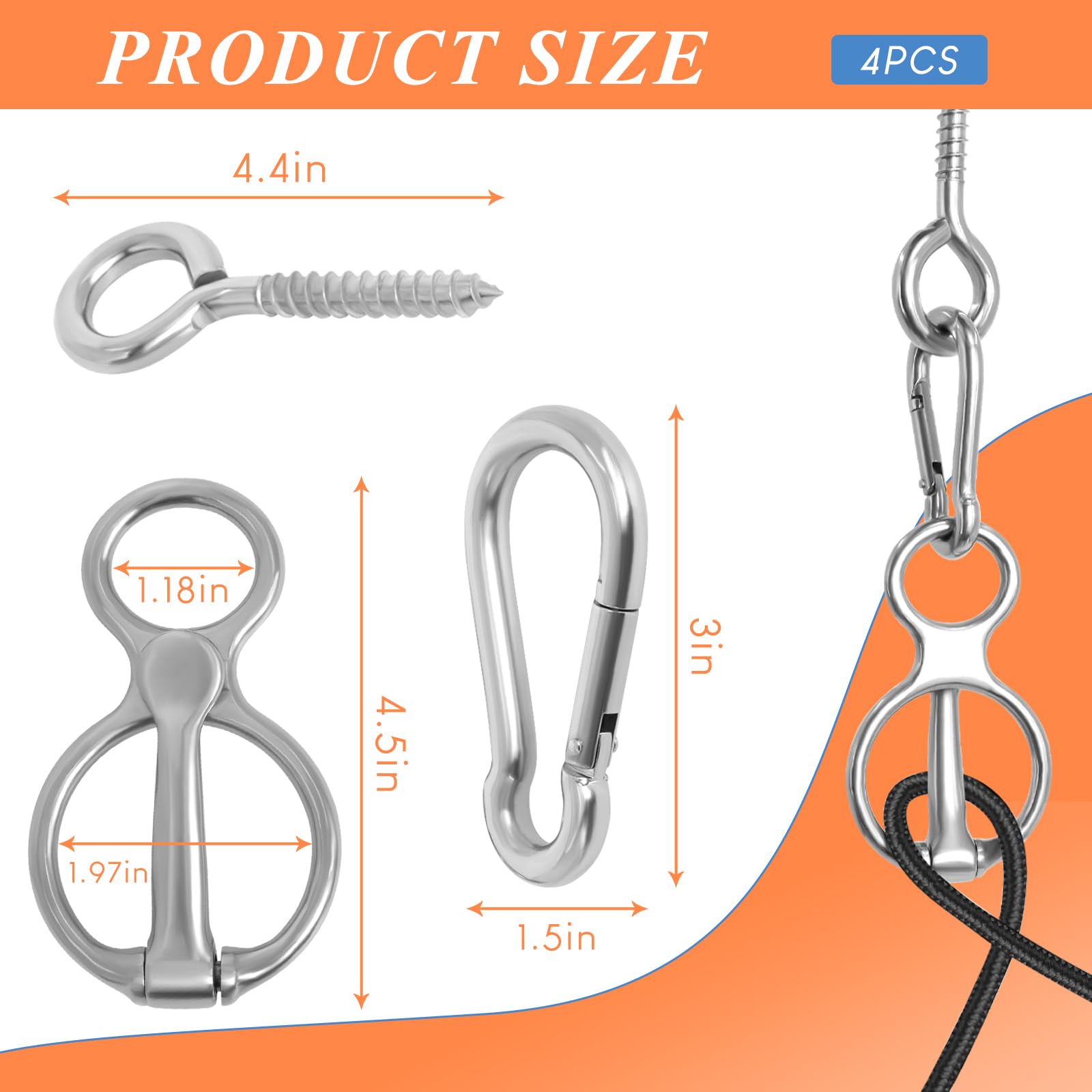 Swess 304 stainless steel durability highlighted for long-lasting horse tack.