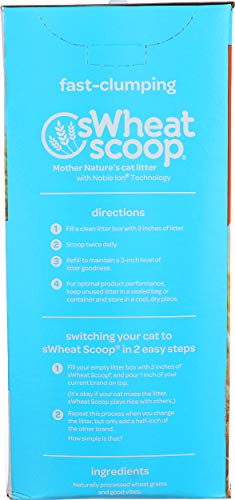 sWheat Scoop Multi-Cat Litter multiple-cat-use scene shows suitability for several felines