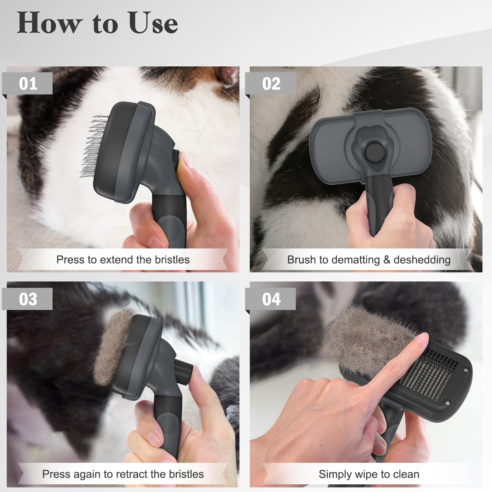 Swihauk: apto para pelo largo y corto, ideal para razas variadas.
