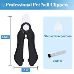 Swihauk nail clippers safety guard reduces over-cutting with secure design.