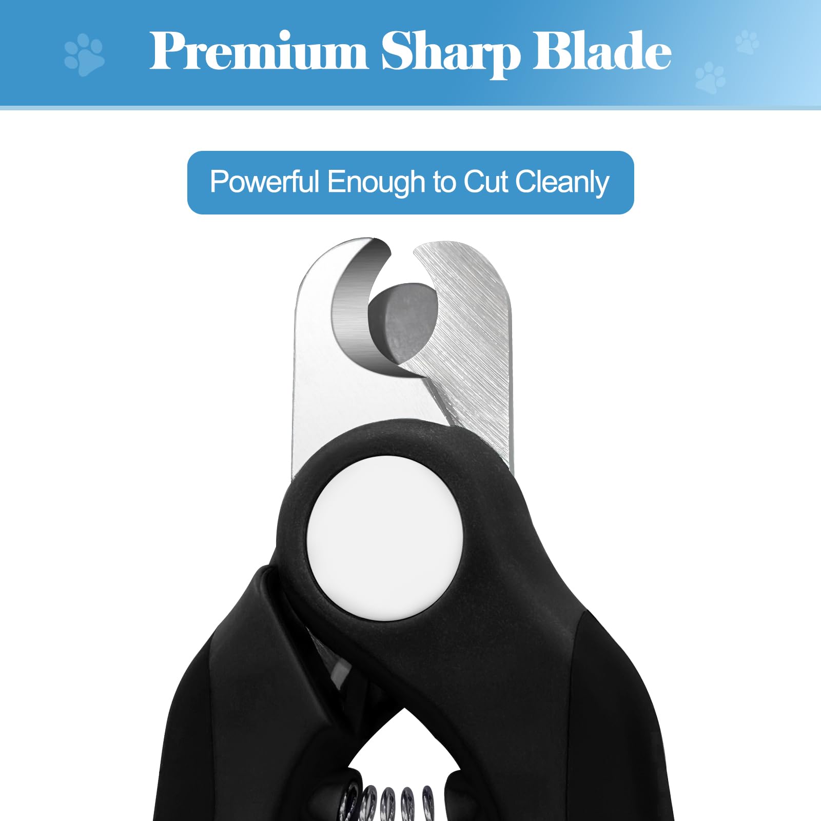 Swihauk nail clippers silicone cover protects hands and stores safely.