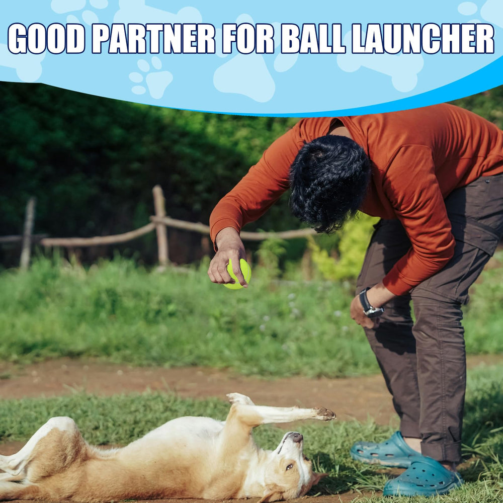 Swingers tennis balls compatible with automatic launchers for convenient play.