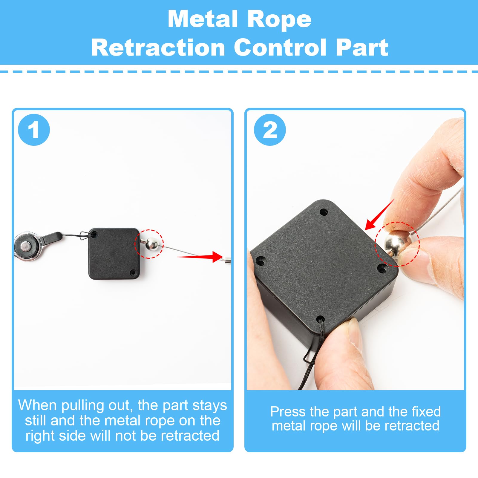 Swirge Bird Leash portable design lets on-the-go use via neck, wrist, or keychain.