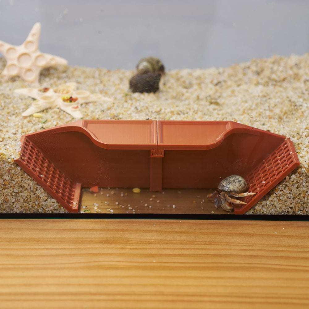 Swirge habitat cave tunnel configuration highlights a fun exploration route for hermit crabs.
