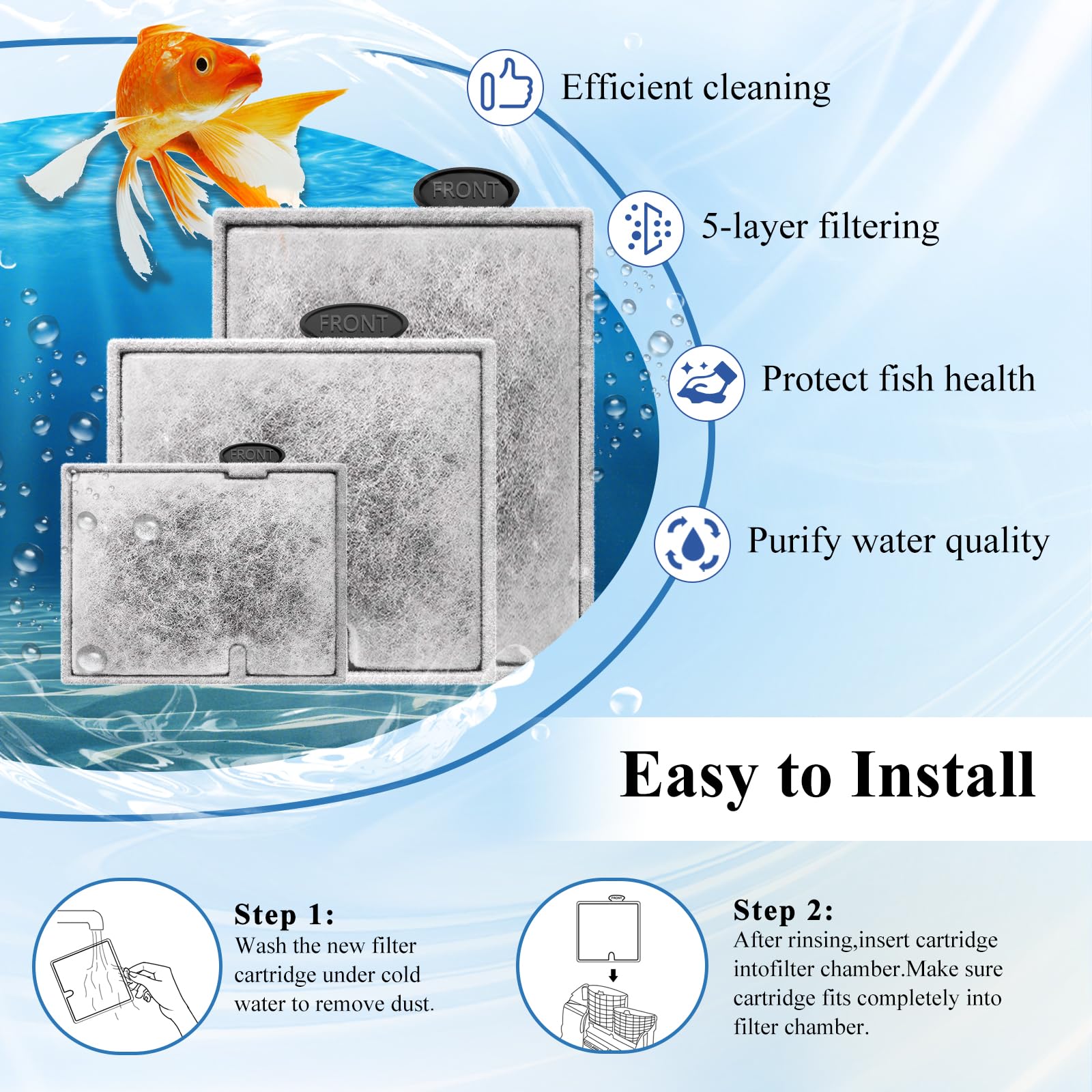 Switior high-quality filter materials for reliable aquarium filtration.