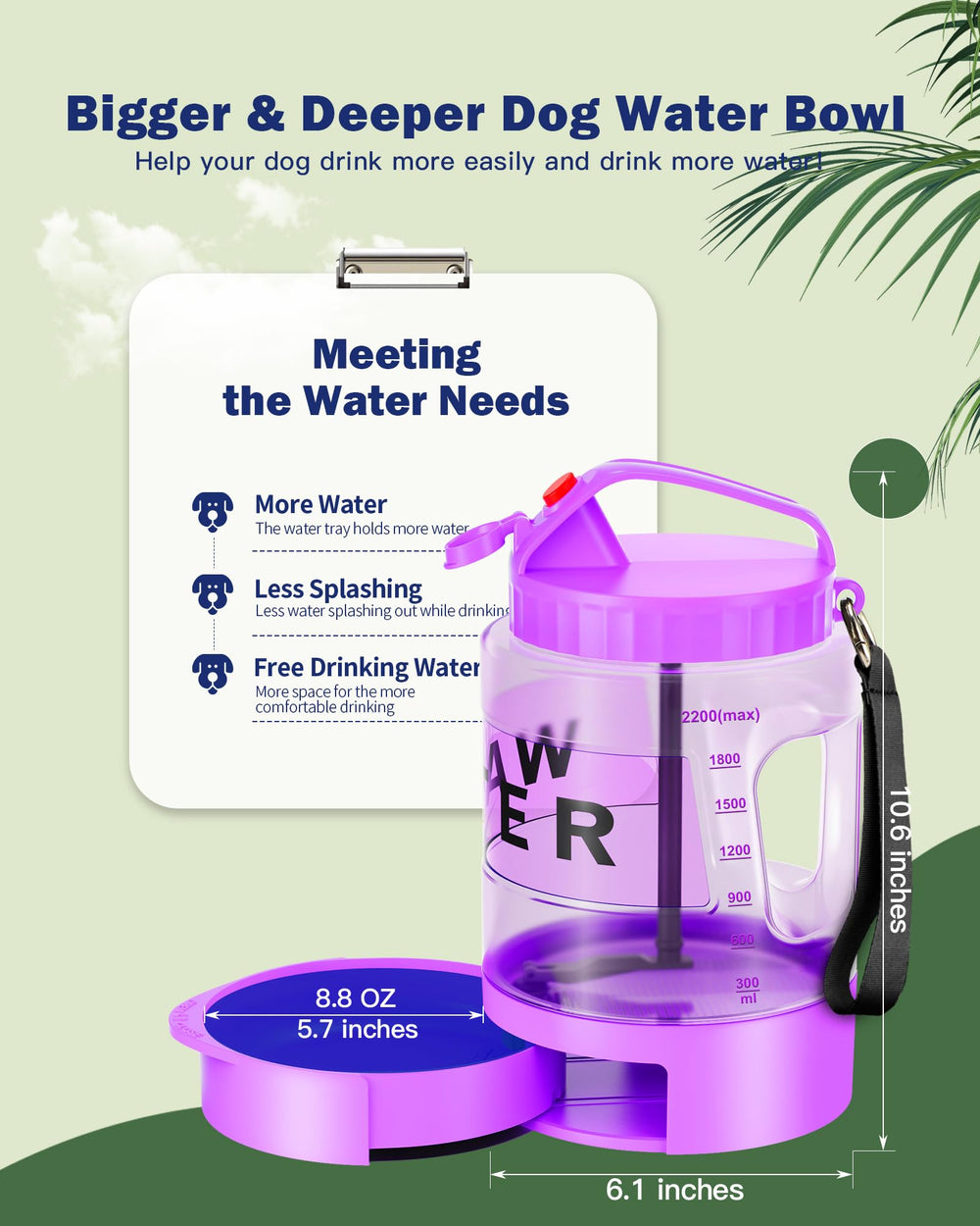 SwSun 77oz bottle made from BPA-free material for safety and durability.