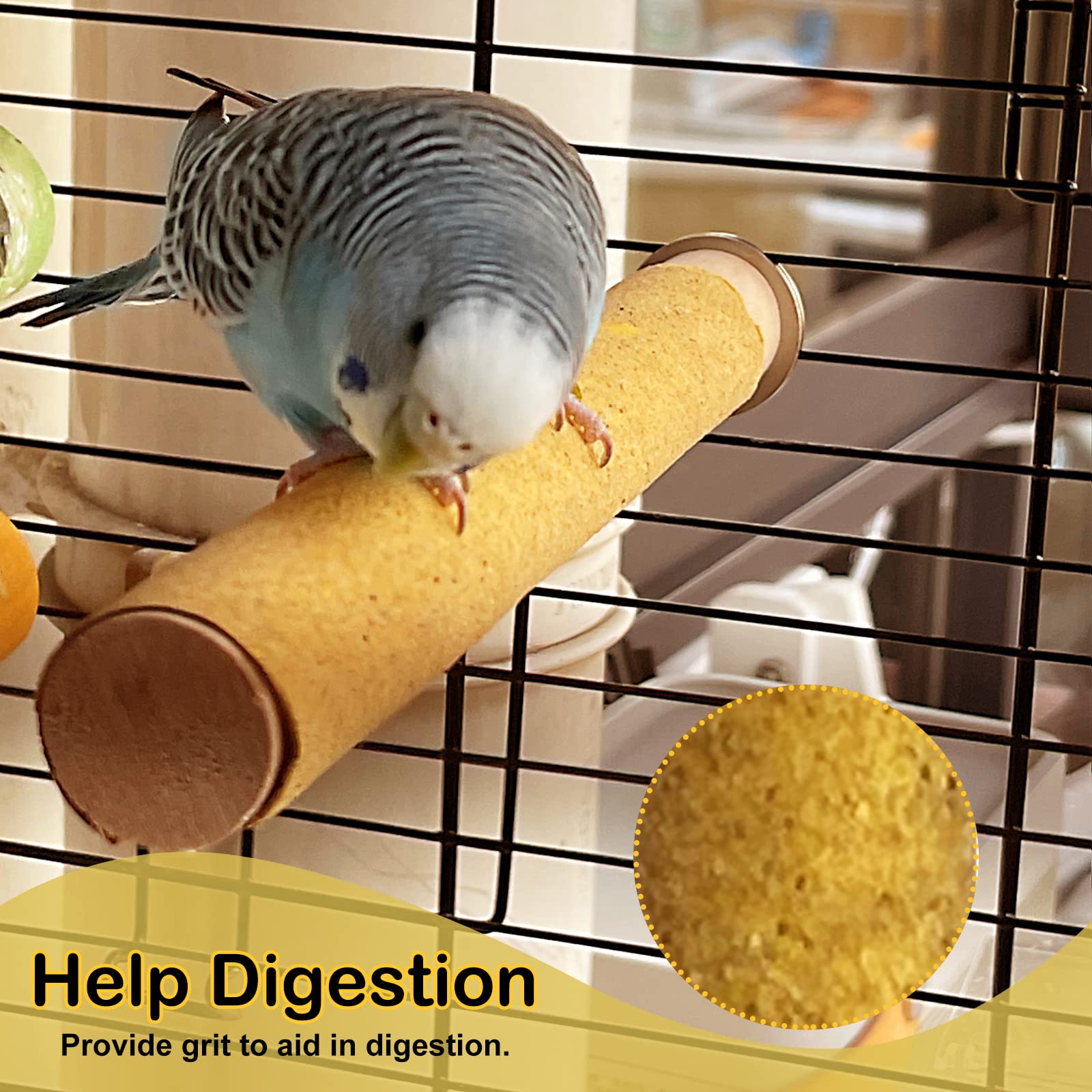 S&amp;X small-bird-perch-covers-hygienic-nails helps keep nails clean and safe.