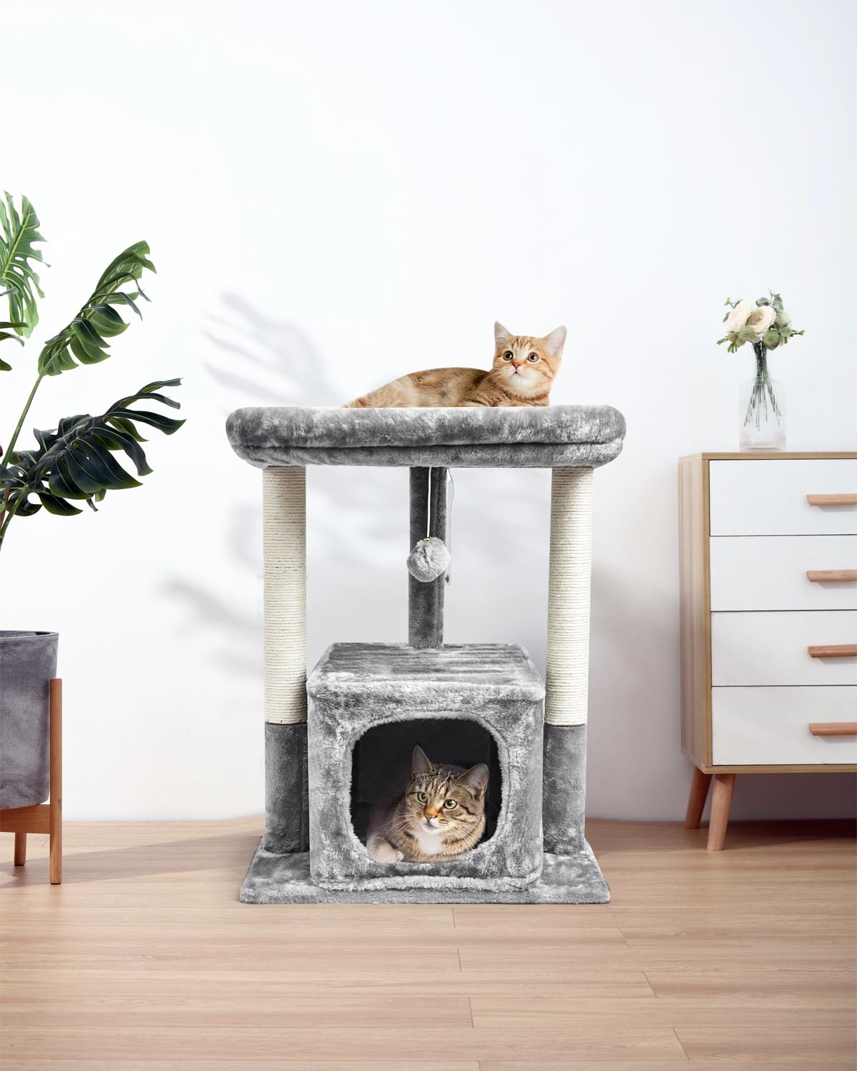 SYANDLVY cat-tree easy assembly makes setup quick and straightforward