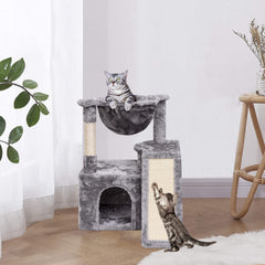 SYANDLVY cat tree hanging ball invites playful interaction and chasing fun
