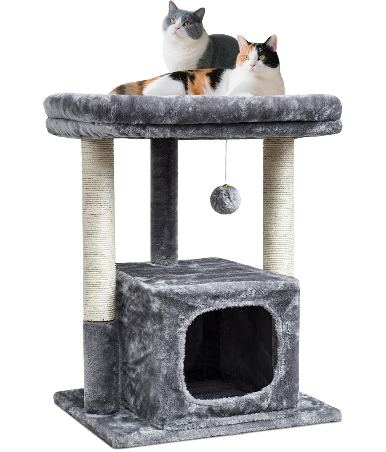 SYANDLVY cat-tree indoor large perch provides a cozy resting spot for indoor cats