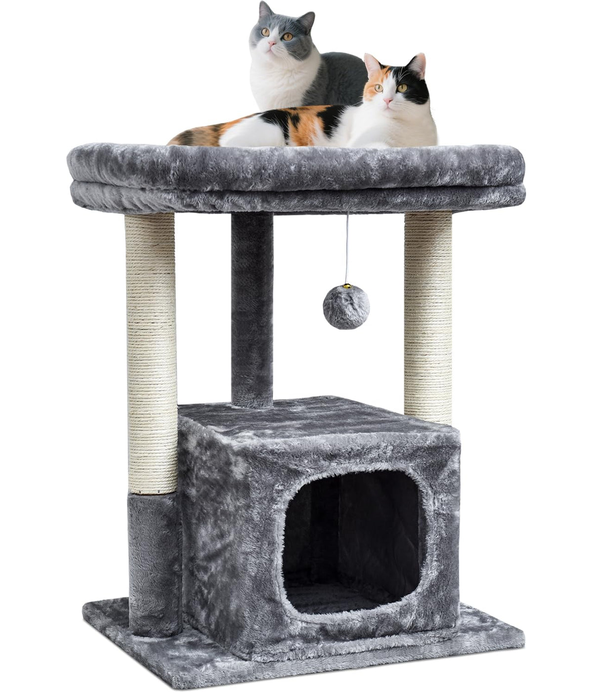 SYANDLVY cat-tree indoor large perch provides a cozy resting spot for indoor cats