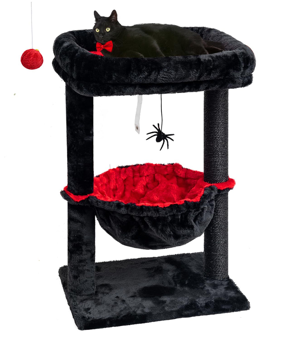 SYANDLVY Gothic Cat Tree top perch for quiet relaxation