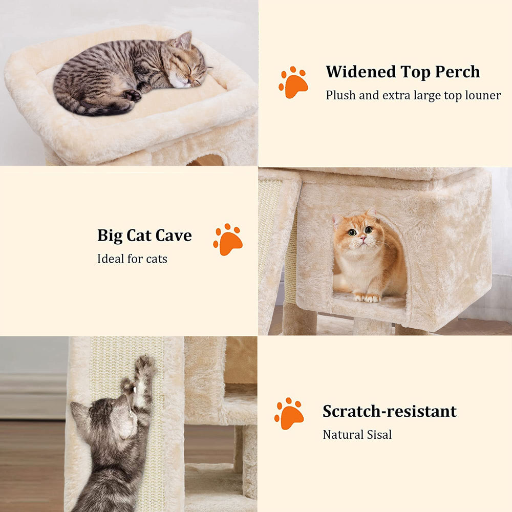 SYANDLVY cat tree sisal-board for stretching and activity