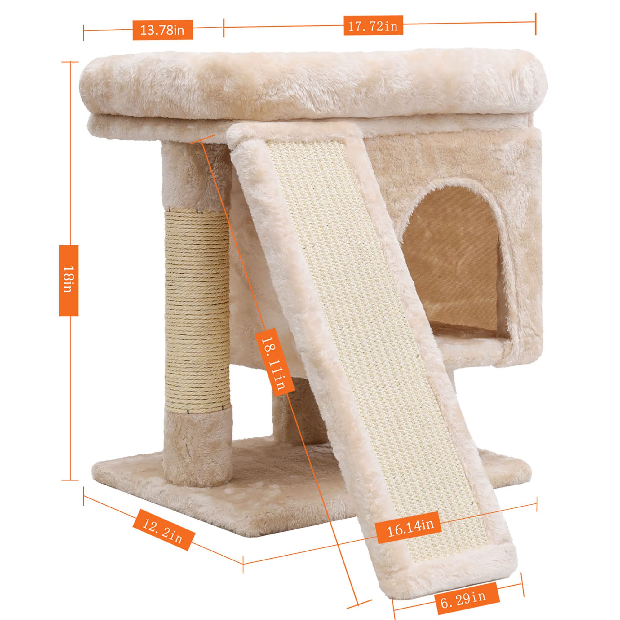 SYANDLVY cat tree sisal post for scratching and furniture protection