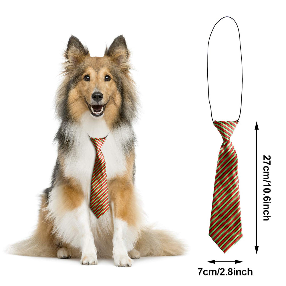 Syhood Christmas dog tie soft polyester texture ensures comfortable wear.