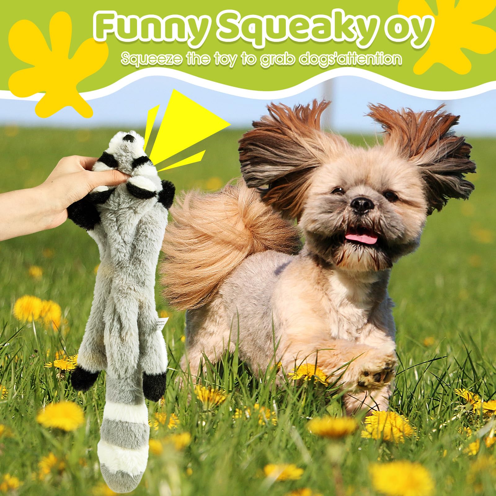 Syhood cow squeaky toy ideal for fetch and teething
