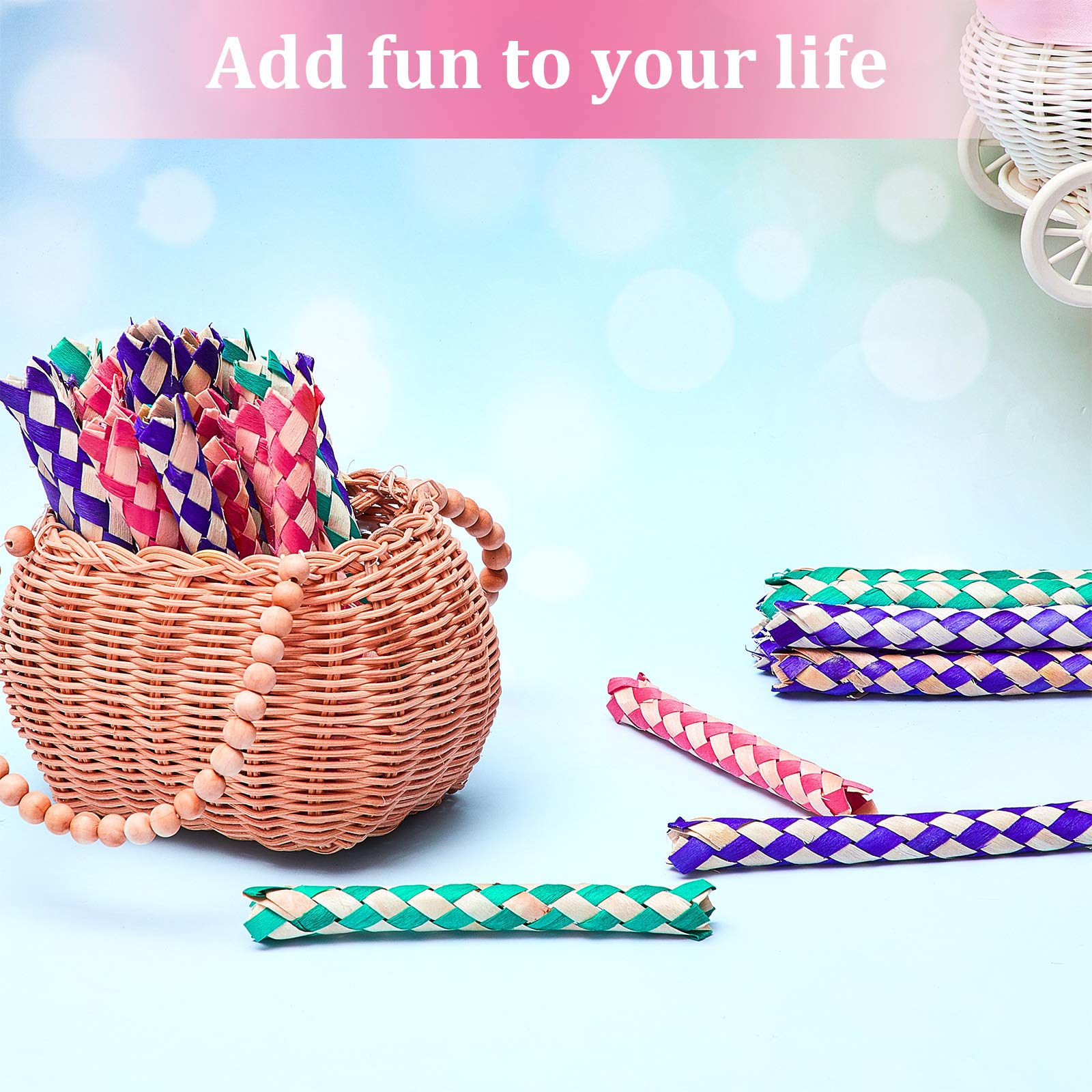 Syhood parrot toy, natural bamboo, safe chewing and foraging