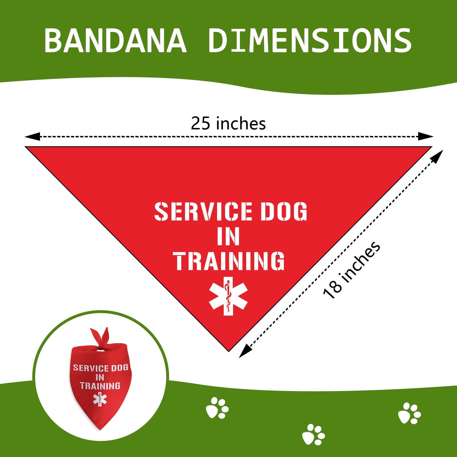 SYIJIMSJKT dog bandana on a dog, ideal photo prop for training moments